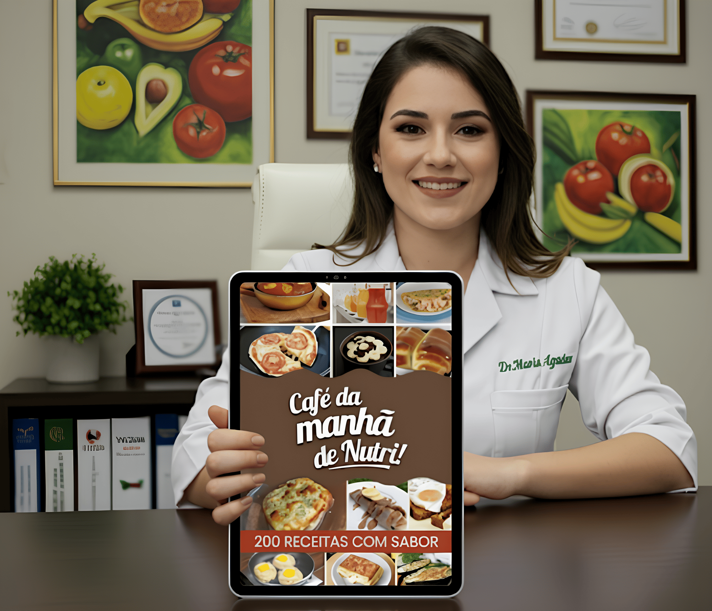Capa do e-book Café da Manhã de Nutri